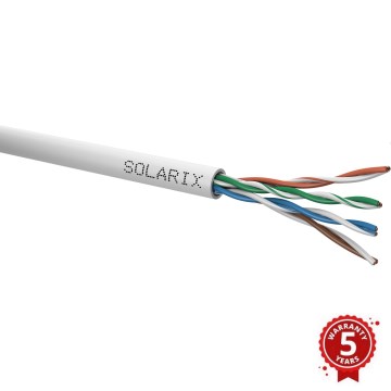 Solarix - Instalační kabel CAT5E UTP PVC Eca 305m